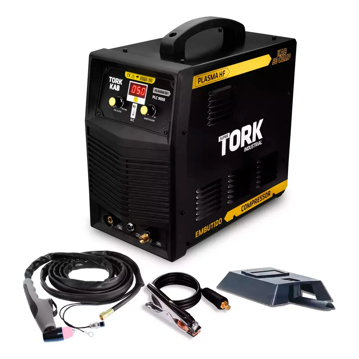 Inversora Corte Plasma Kab 50 com Compressor Interno 220v PLC-9050