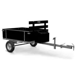 Carreta Basculante para Motocultivador 1300 R8 Preta Tobatta