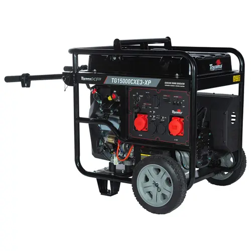 Gerador a Gasolina para Drone DJI Agras T20 T30 T40 T50 - 17 kVA 380 V Trifásico Partida Elétrica Toyama TG15000CXE3-XP 201-059