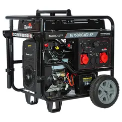 Gerador a Gasolina para Drone DJI Agras T20 T30 T40 T50 - 17 kVA 380 V Trifásico Partida Elétrica Toyama TG15000CXE3-XP 201-059
