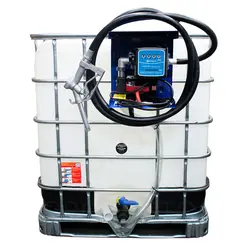 Bomba de Abastecimento Diesel 12V 40l/min Reservatório 1000L
