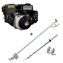 Rabeta Luxo 2,2m para Barco com Motor 7 hp Part. Elétrica Toyama TE70EK-XP 004-033