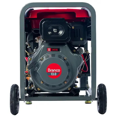Gerador de Energia a Diesel BD8000 380V 8 KVA Trifásico Branco