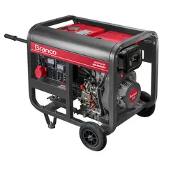 Gerador de Energia a Diesel BD8000 380V 8 KVA Trifásico Branco