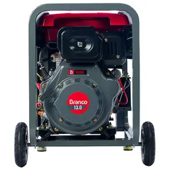 Gerador de Energia a Diesel BD8000 380V 8 KVA Trifásico Branco