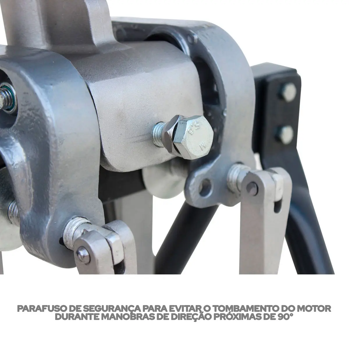 Rabeta Master Plus Pantaneiro 1,7m Motor Kawashima 7,0cv GE700B