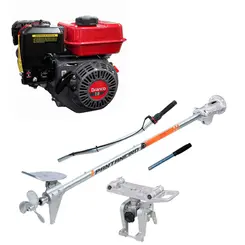 Rabeta Master Plus Pantaneiro 2,2m e Motor Branco 7,0cv B4T