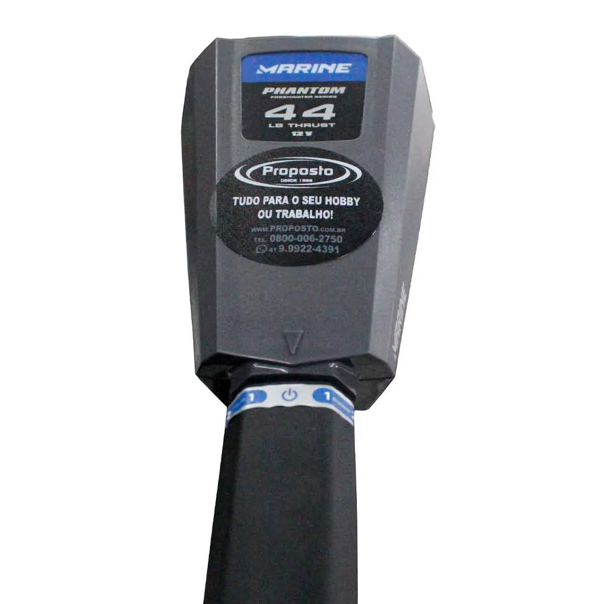 Motor Elétrico para Barco 44LB Phantom 12 V para Água doce FW PHFW44