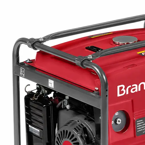 Gerador de Energia a Gasolina 5,5 KVA Part.Manual B4T6500L Branco