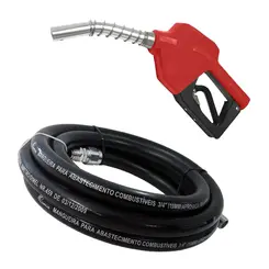 Kit Completo de Abastecimento Bico Vermelho 3/4"x1/2" Mangueira 3/4"