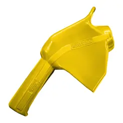 Capa Amarela para Bico de Abastecimento com Suporte