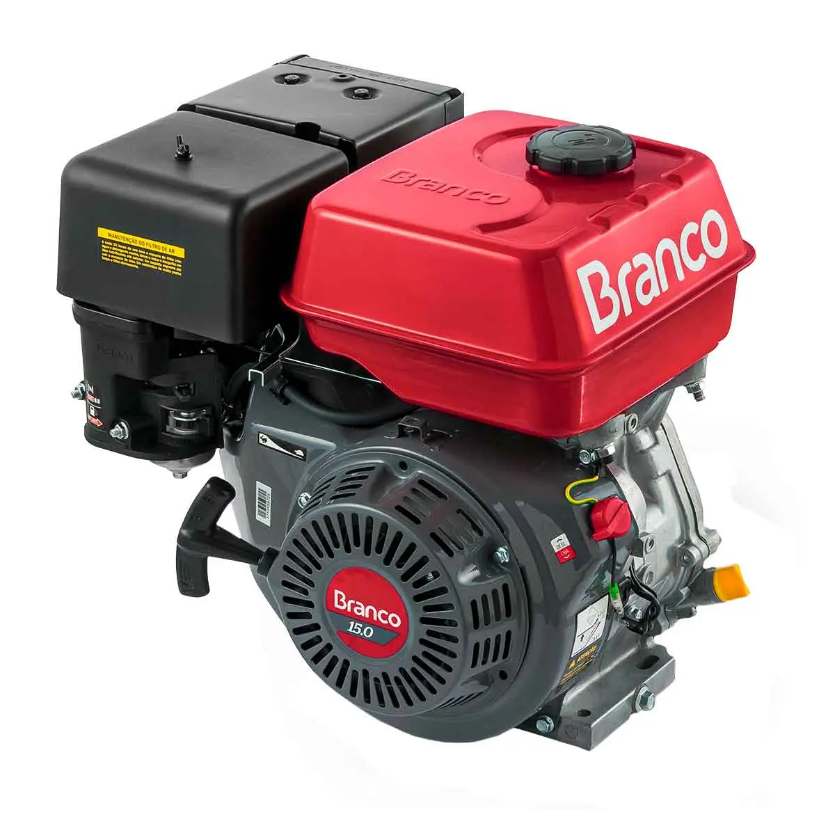 Motor a Gasolina Horizontal 15,0 cv Partida Elétrica Branco B4T