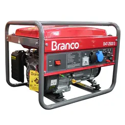 Gerador de Energia a Gasolina 2,2 kVA, Monofásico 110/220V, 6,5 cv Branco B4T-2500S