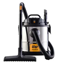 Aspirador de Água e Pó 1600 W 20 L GTW Inox Wap 220 V
