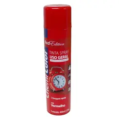 Tinta Spray 400 ml Cor Vermelho Chemicolor