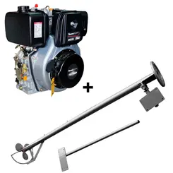 Rabeta para Barco 2,20m Motor Toyama 12.5 cv TD130XP