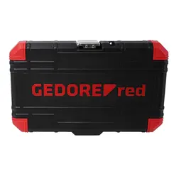 Jogo Soquete Torx 1/2" Perfil Hexalobular 16 Peças Gedore Red