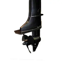 Rabeta Vertical com marcha Kawashima Motor a Gasolina 6,0 cv Part. Manual Branco