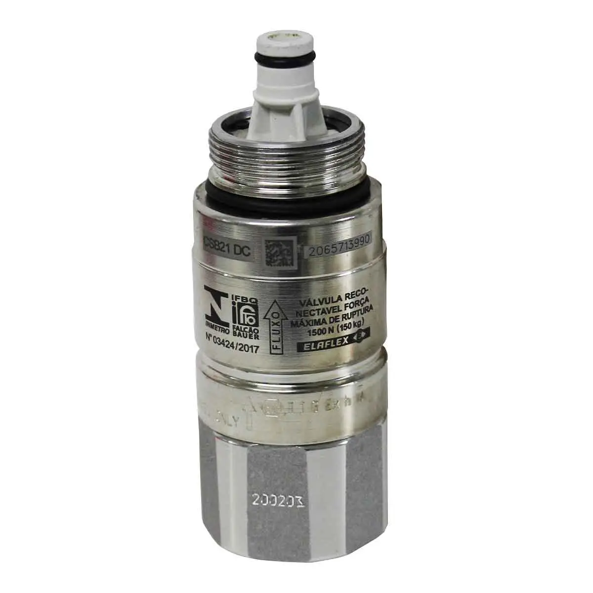 Válvula de Segurança Breakway 3/4" Elaflex para Recuperação de Vapor