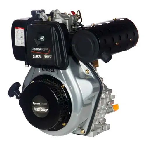Motor Diesel 13,5 Hp Eixo 1" 498 cc Partida Manual Toyama TDE140XP