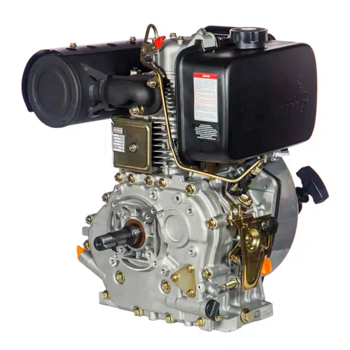 Motor Diesel 13,5 Hp Eixo 1" 498 cc Partida Manual Toyama TDE140XP