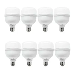 Lâmpada LED Super Bulbo 50 W Bivolt Branca Fria Elgin 8 Unidades