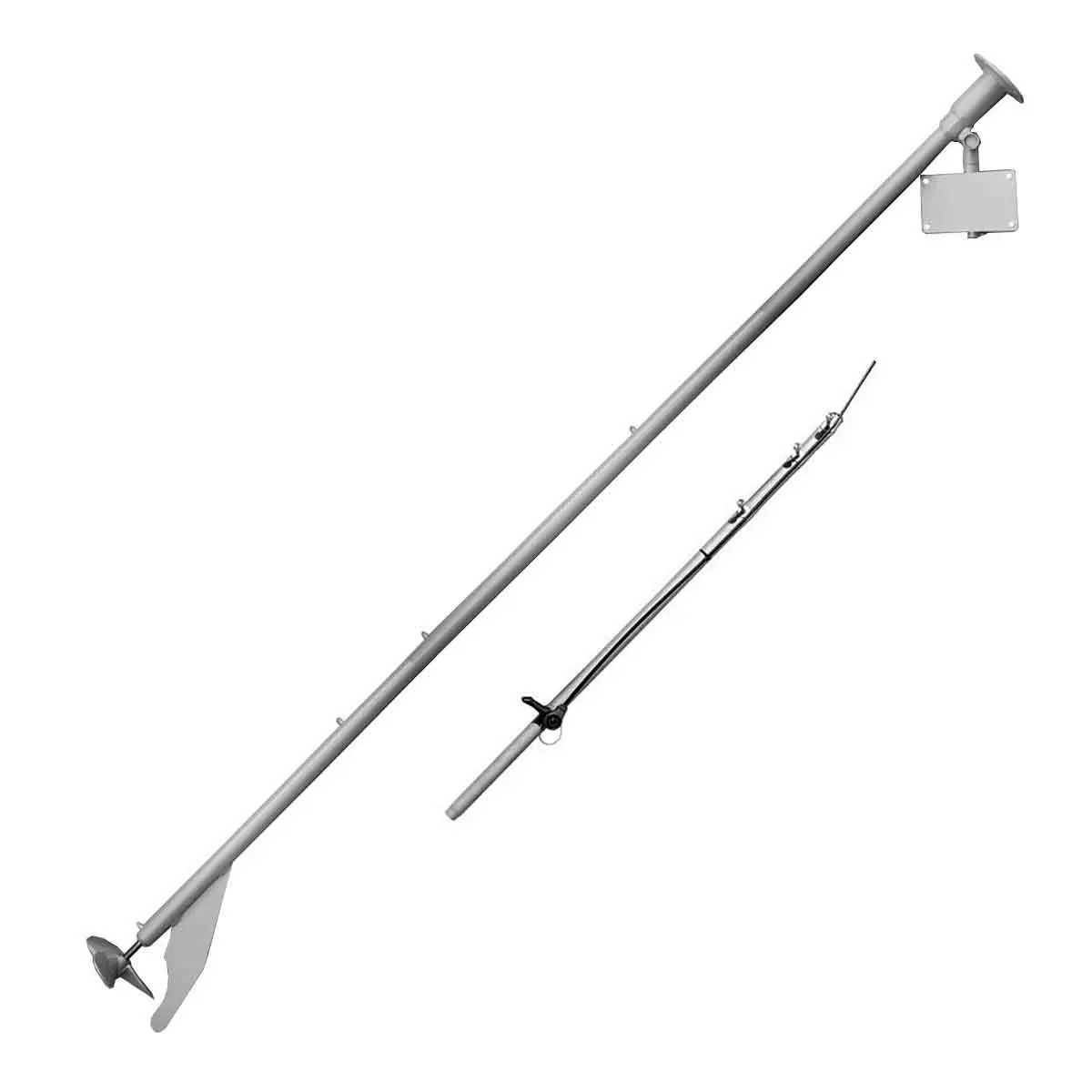 Rabeta para Barco 2.20 Metros com Eixo 3/4" para Motor até 7,0 cv