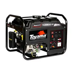 Gerador a Gasolina TG2800CXE Monofásico 110/220V Partida Elétrica e Manual Toyama