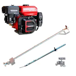 Rabeta Luxo 1,70 m Horizontal com Motor Kawashima 7,0 cv GE700E Partida Elétrica