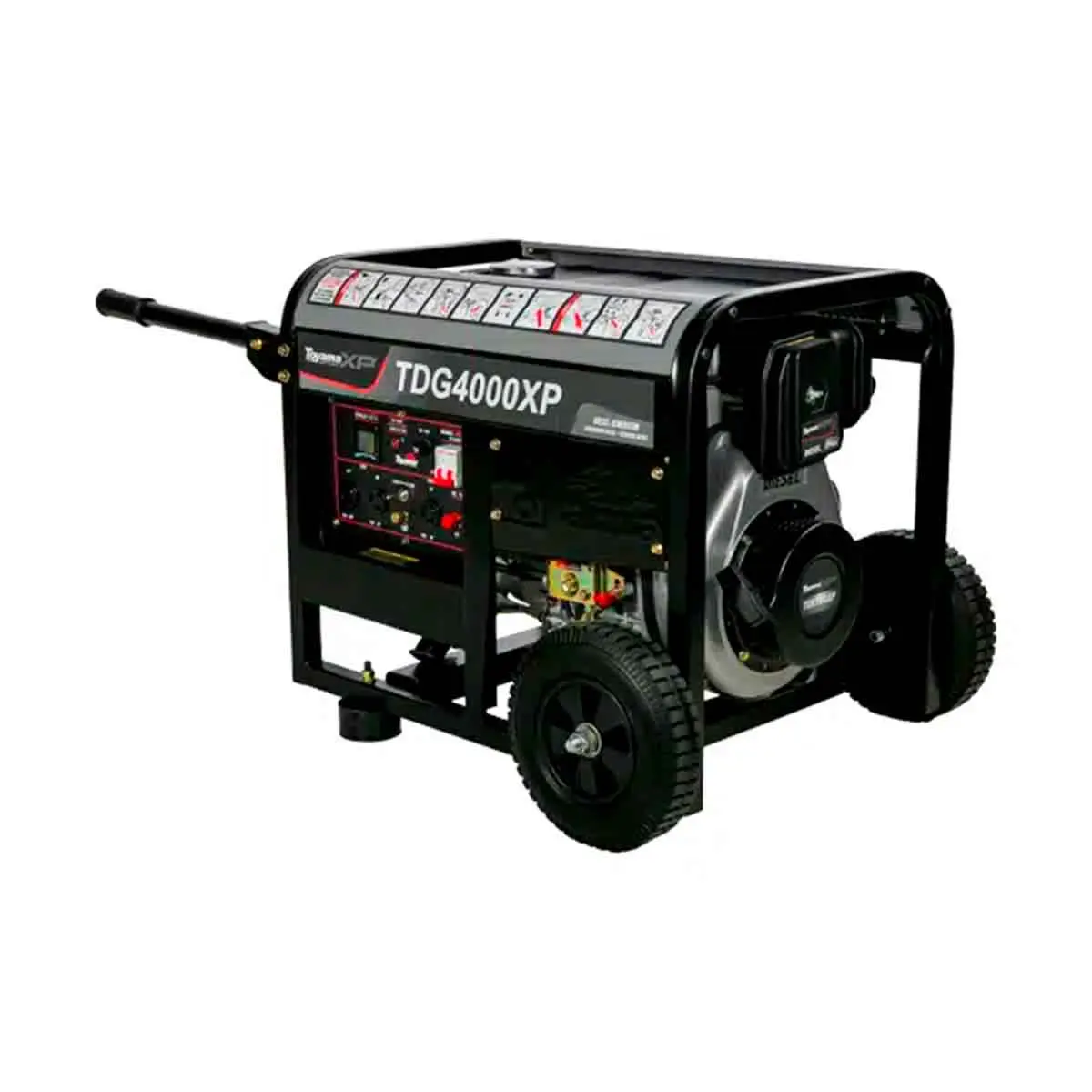 Gerador a Diesel Monofásico 110/220 V Partida Manual 3,3 kVA Toyama TDG4000XP