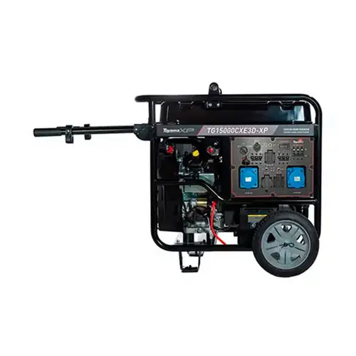 Gerador a Gasolina 17 kVA Trifásico 220 V Toyama TG15000CXE3D-XP