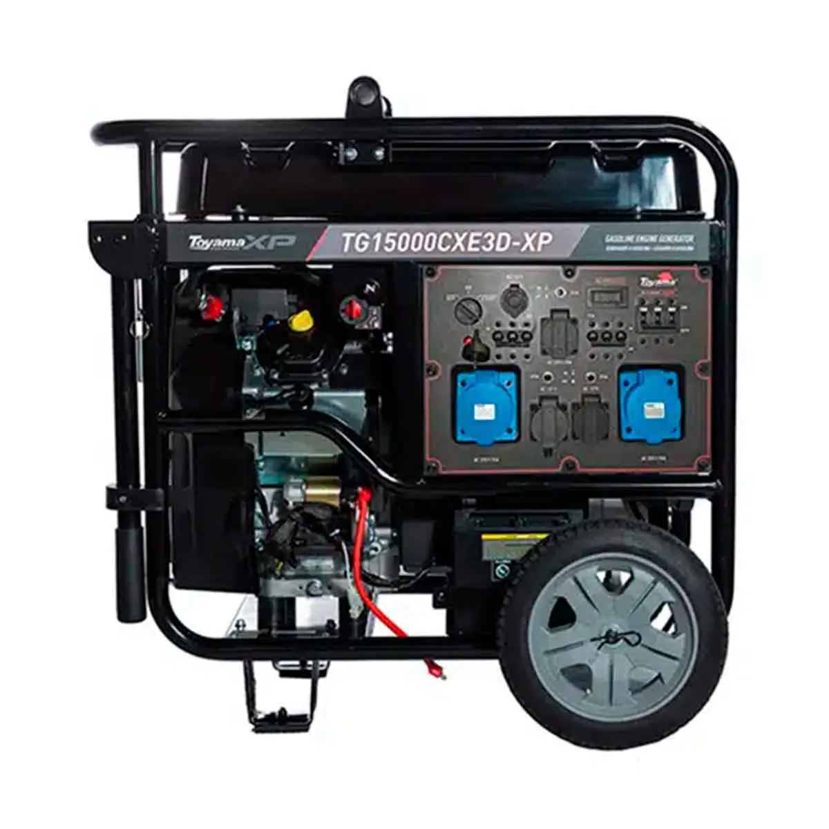 Gerador a Gasolina 17 kVA Trifásico 220 V Toyama TG15000CXE3D-XP