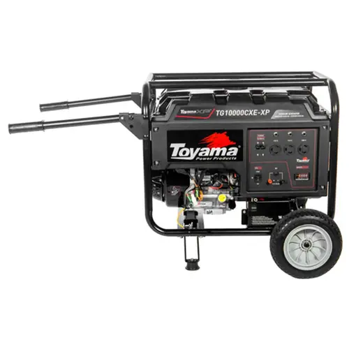 Gerador a Gasolina Monofásico 115/230 V Partida Elétrica 9 kVA Toyama TG10000CXE-XP-DR