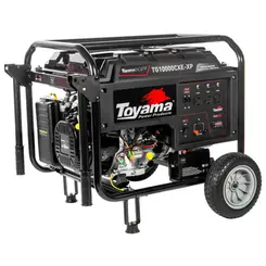 Gerador a Gasolina Monofásico 115/230 V Partida Elétrica 9 kVA Toyama TG10000CXE-XP-DR