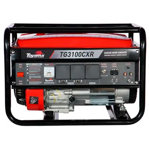 Gerador a Gasolina Monofásico 110/220V V Partida Manual 3.1 kVA Toyama TG3100CXR-25