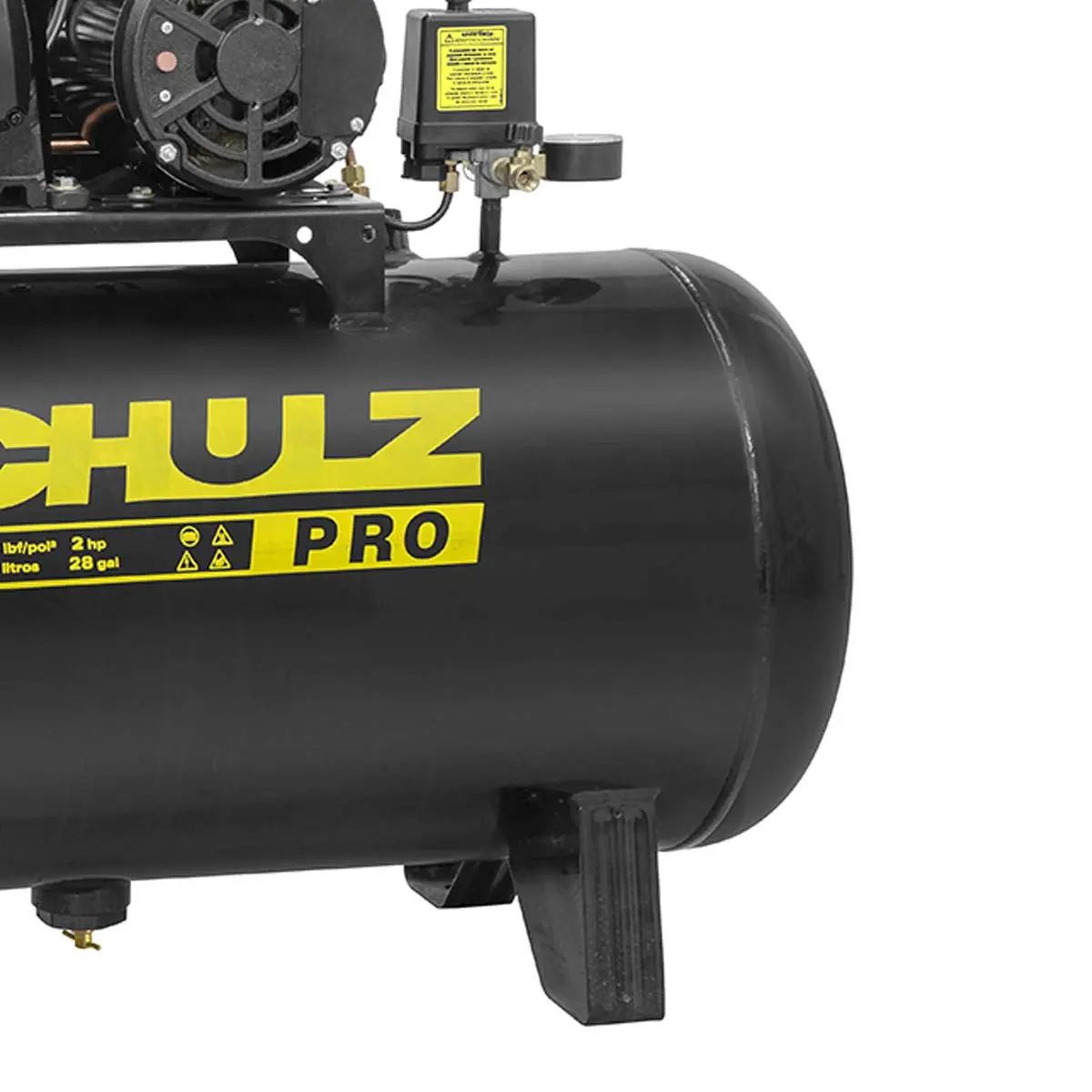 Compressor de Ar PRO 220/380 V Trifásico CSV 105 Litros Schulz