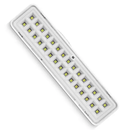 Luminária de Emergência 30 LEDs Bateria de Lítio Elgin