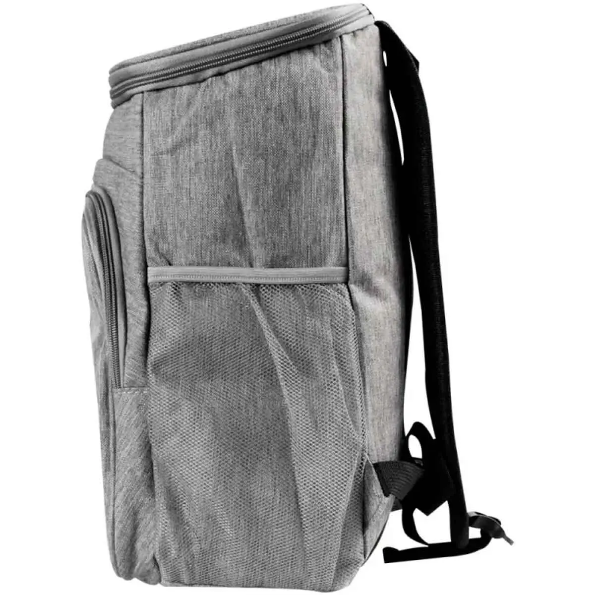 Mochila Térmica 18 Litros com 2 Bolsos Cinza Kala