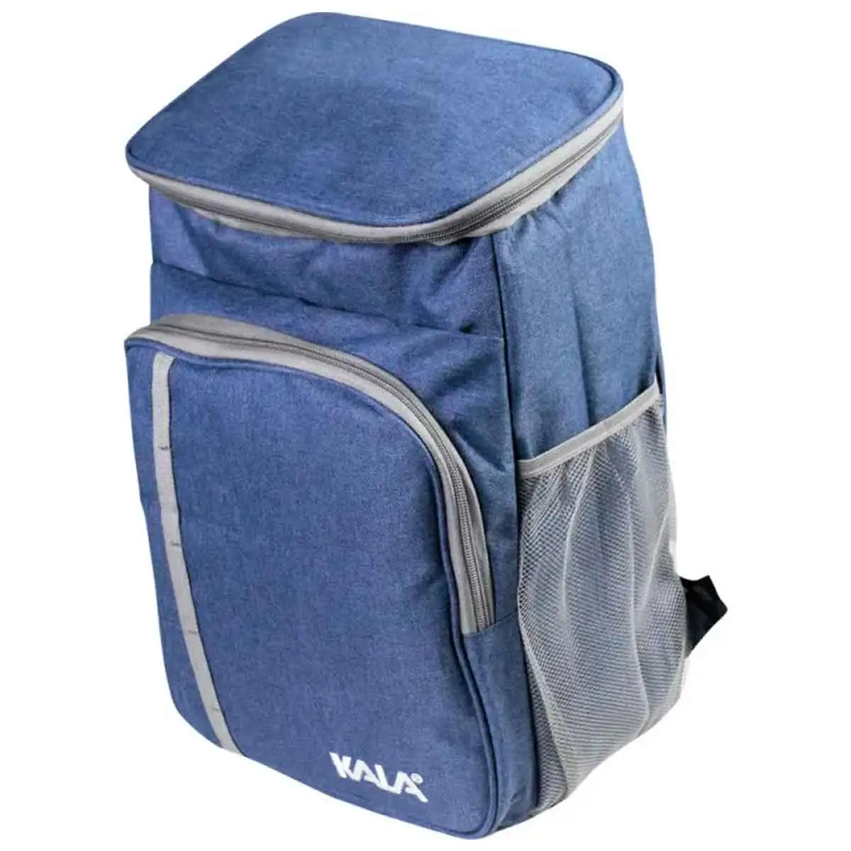 Mochila Térmica 18 Litros com 2 Bolsos Azul Kala