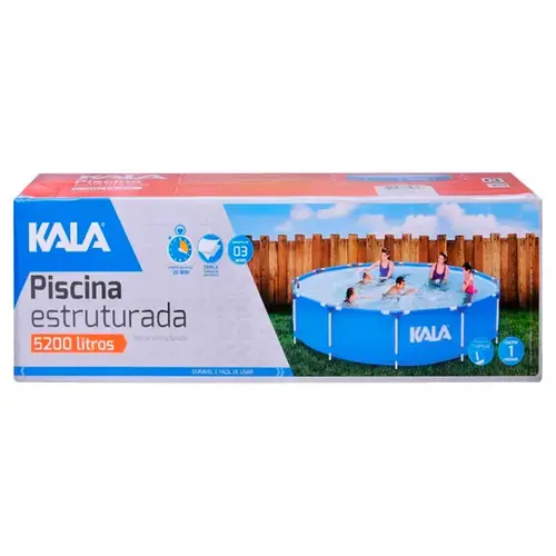 Piscina Estruturada 5200 Litros Kala