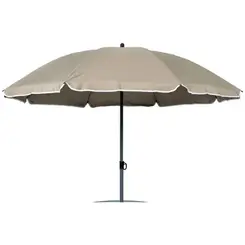 Conjunto de Mesa com Tampo de Vidro para Jardim 6 Peças Marrom Kala
