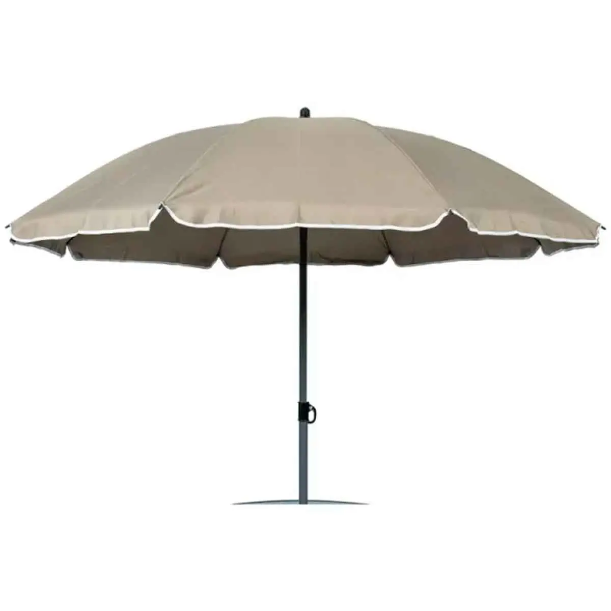 Conjunto de Mesa com Tampo de Vidro para Jardim 6 Peças Marrom Kala