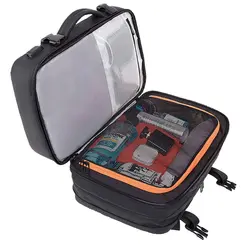 Mochila para Viagem 40 Litros Preta Travel Kala