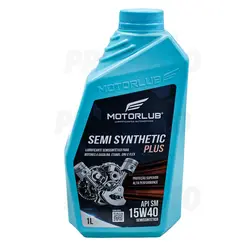 Óleo Lubrificante 15W40 Semi-Sintético Plus 1 Litro