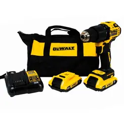 Parafusadeira/Furadeira de Impacto 1/2" Max 2 Baterias 2.0 Ah DeWalt DCD709D2-BR