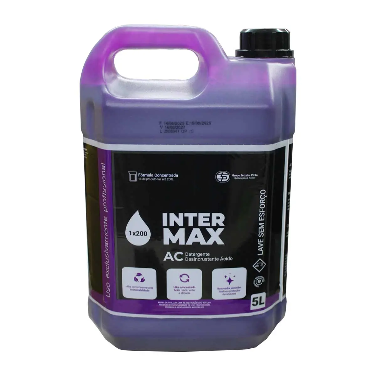 Kit Detergente Desincrustante Intermax + TA R4 1 x 200 5 Litros Teixeira Pinto