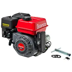 Motor a Gasolina Horizontal Partida Elétrica 7,0 Hp 212c B4T Branco