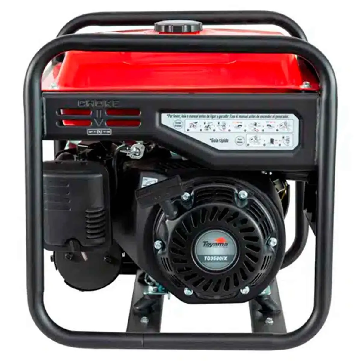 Gerador de Energia a Gasolina Inverter 127 V Partida Manual Toyama TG3500IPX