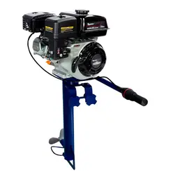 Rabeta Vertical com Motor Gasolina 6,5 cv 196 cc Eixo 3/4" TE65N-XP Toyama