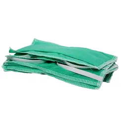 Máscara Descartável TNT Verde Dupla Camada - 50 Unidades